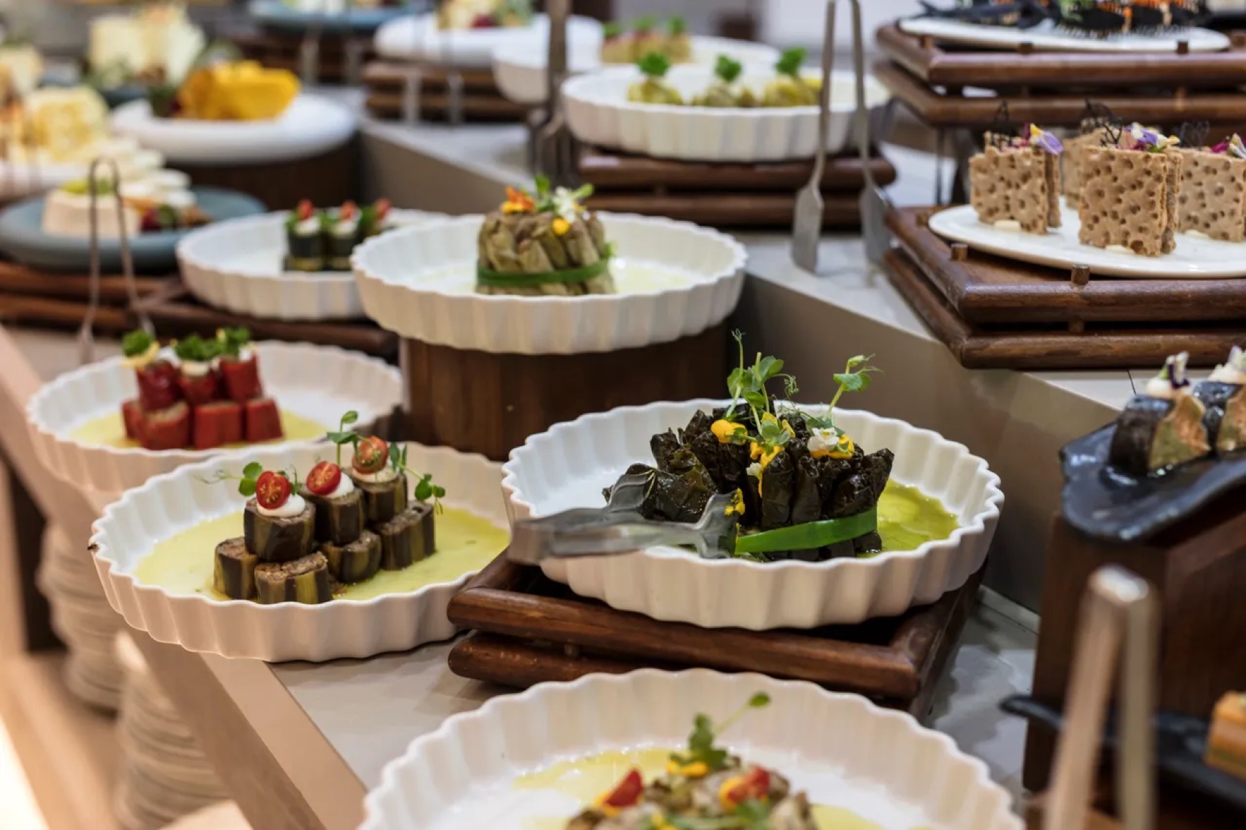 A composed plate from the kitchen